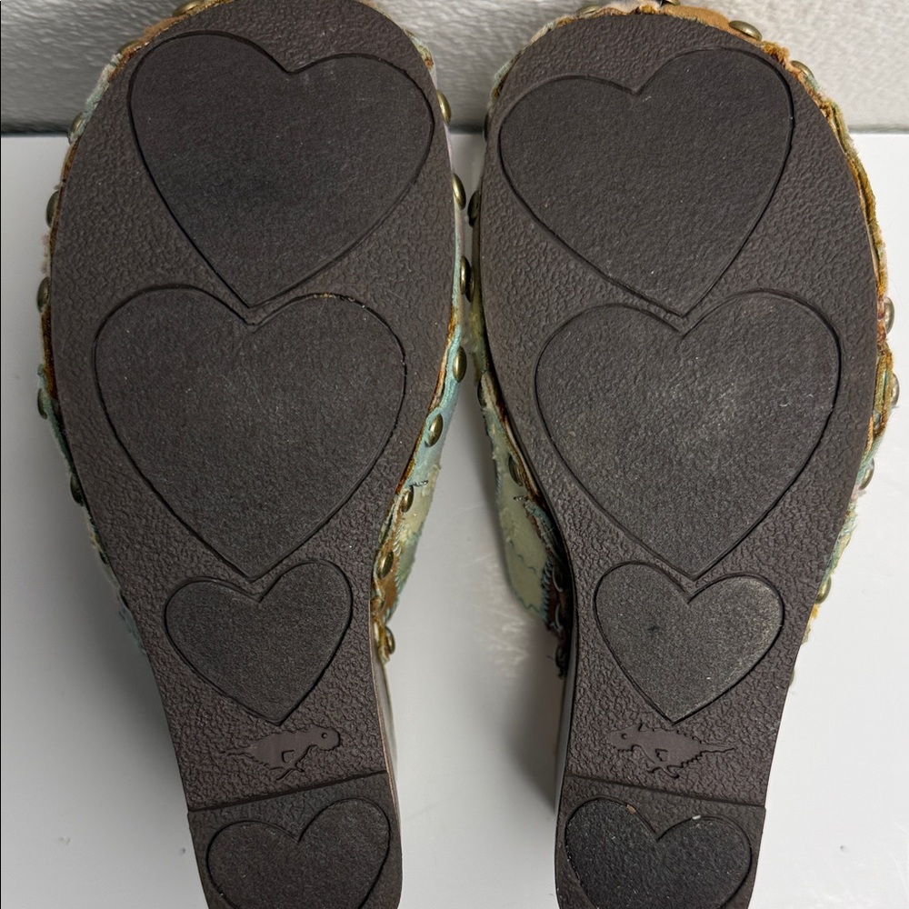 Rocket Dog Multicolor Patchwork Clogs - image 6